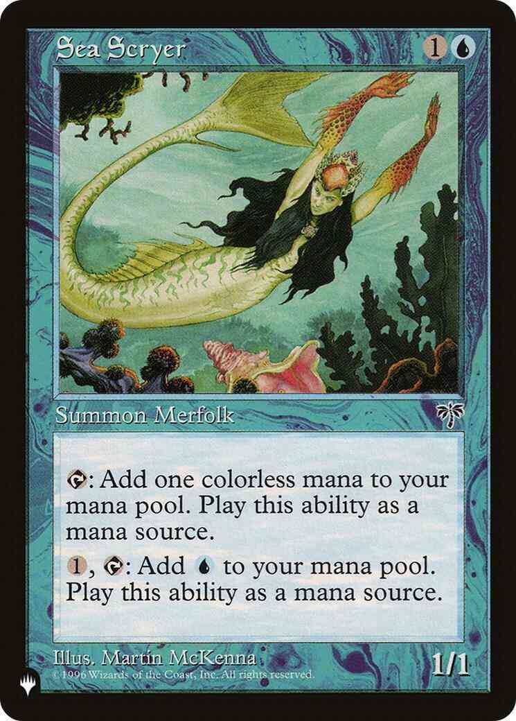 Sea Scryer [MIR-90] [The List] [Non-Foil]