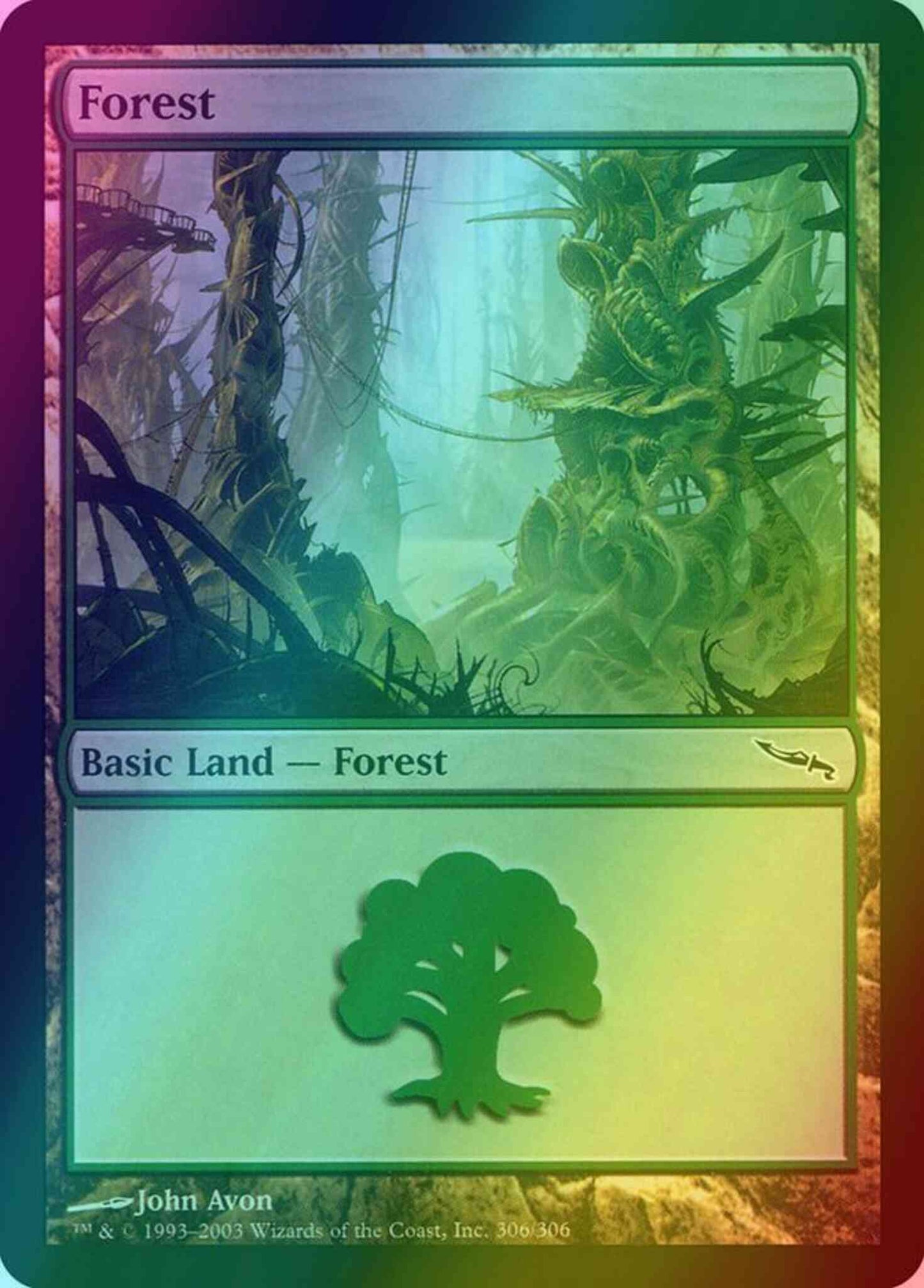 Forest [306] [Mirrodin] [Foil]