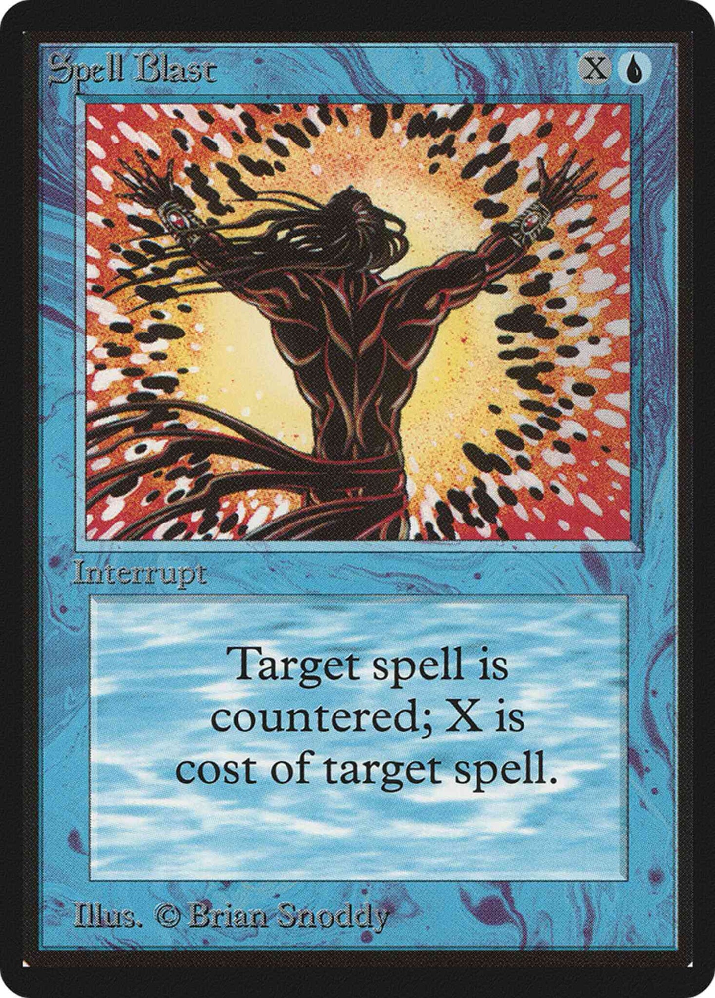 Spell Blast [80] [Limited Edition Beta] [Non-Foil]