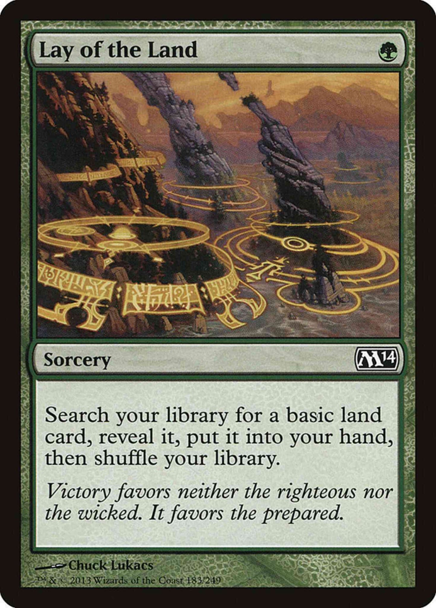 Lay of the Land [183] [Magic 2014] [Non-Foil]