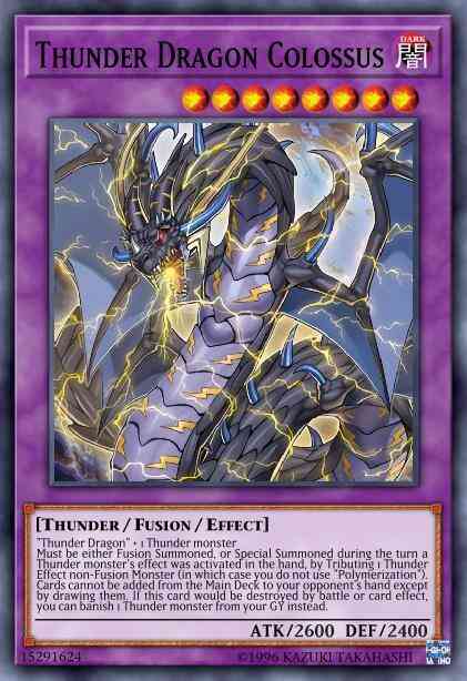 Thunder Dragon Colossus - OP10-EN001 - Ultimate Rare - Unlimited
