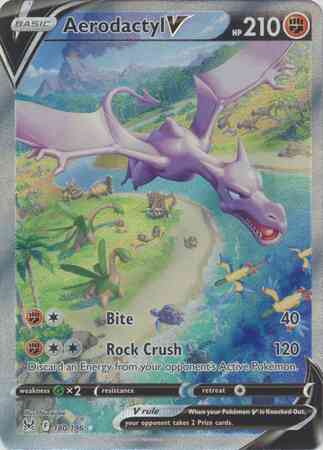 Aerodactyl V - 180/196 - Rare Ultra [swsh11-180] [Ultra]