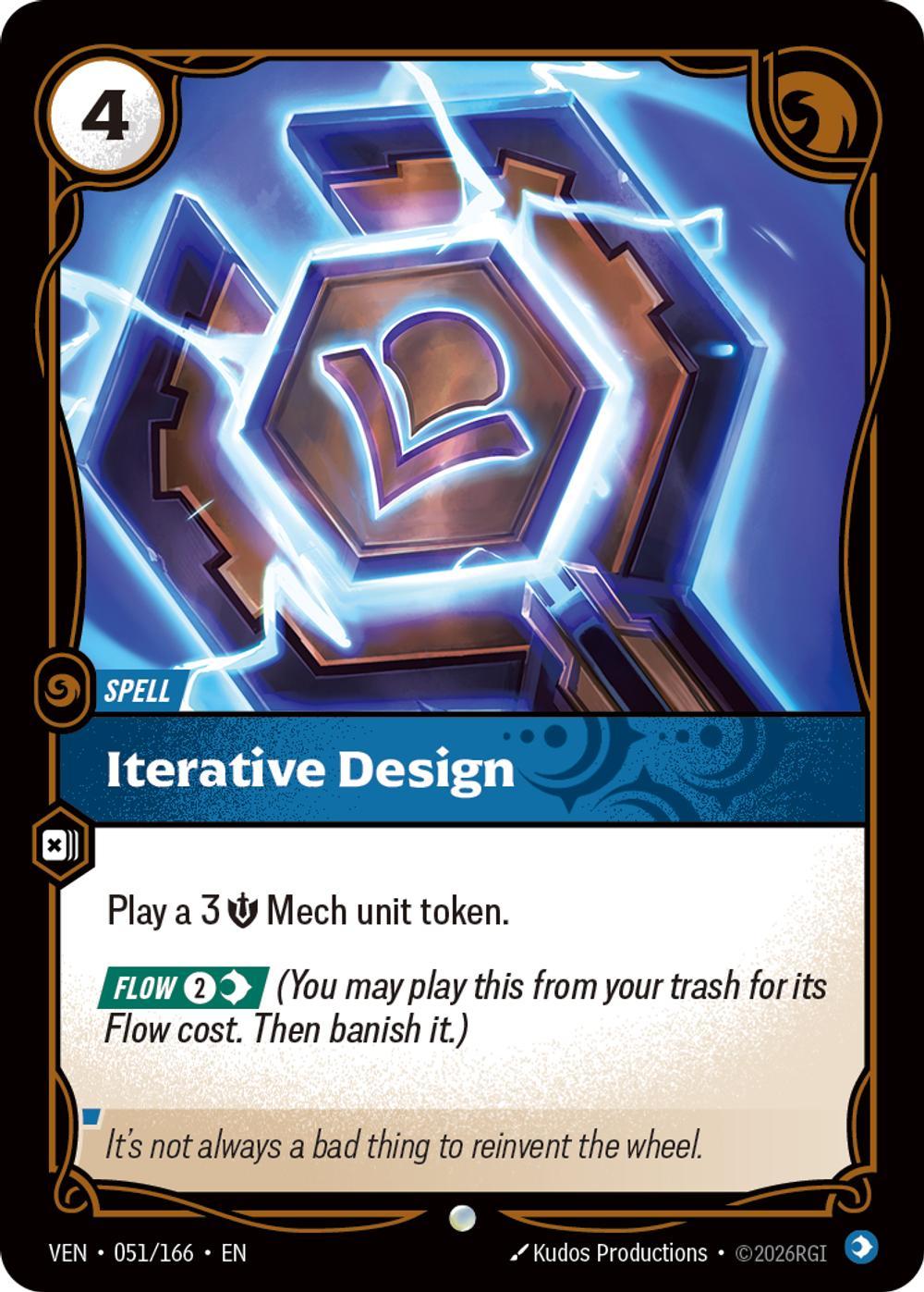 Iterative Design - 051/166 [Vendetta] [Non-Foil]
