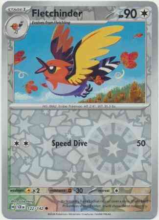Fletchinder - 122/142 - Common [sv07-122] [Reverse Holo]