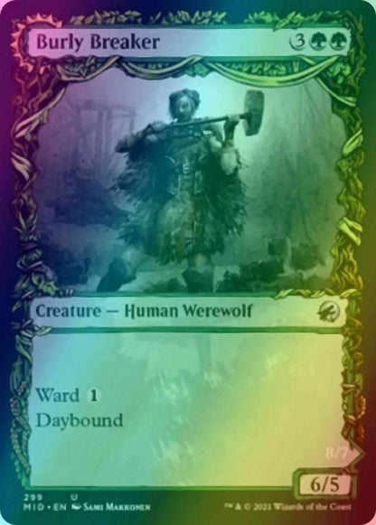Burly Breaker // Dire-Strain Demolisher [299] [Equinox Showcase] [Innistrad: Midnight Hunt] [Foil]