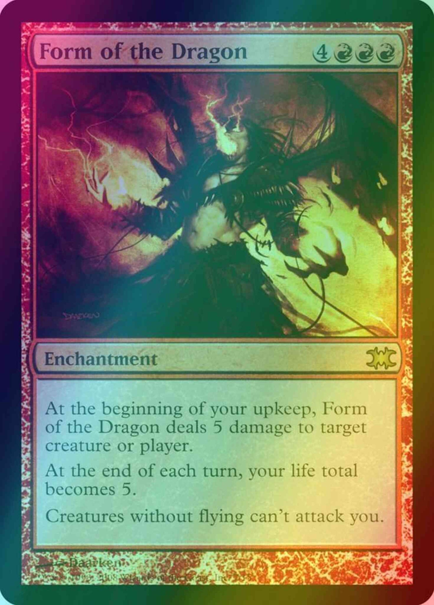 Form of the Dragon [7] [From the Vault: Dragons] [Foil]