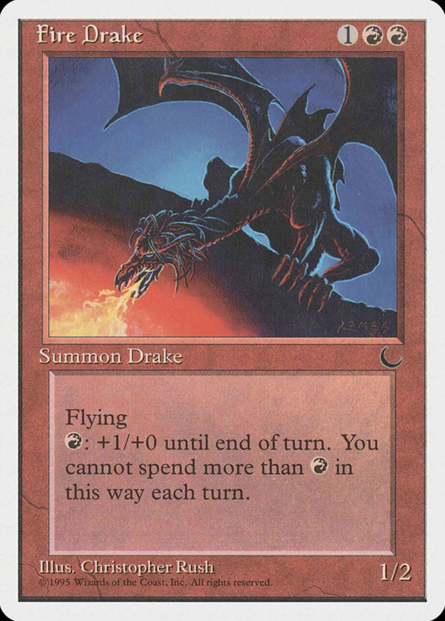 Fire Drake - Japanese [47] [Japanese Chronicles] [Non-Foil]