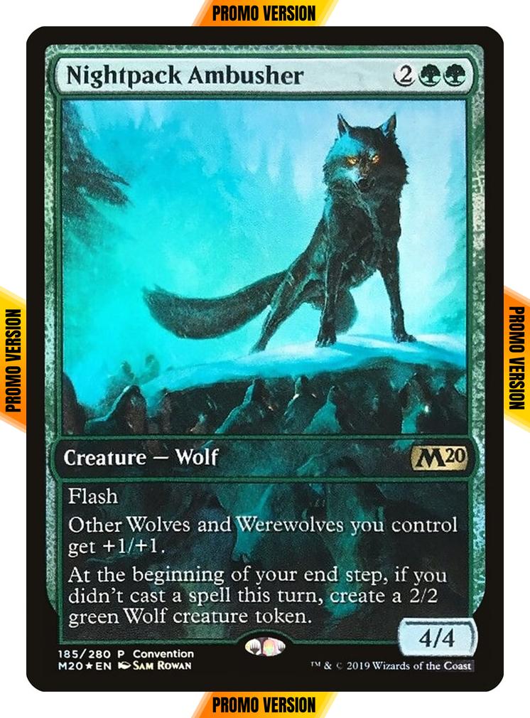 Nightpack Ambusher [185] [Convention] [Core Set 2020 Promos] [Foil]