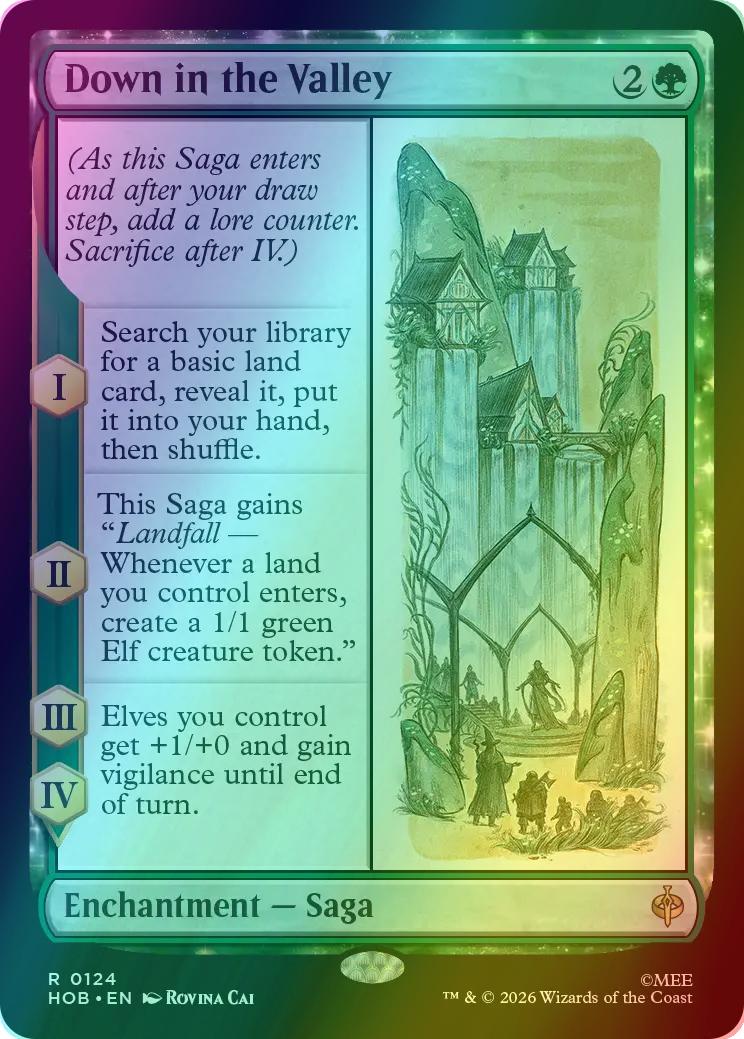 Down in the Valley [124] [The Hobbit] [Foil]