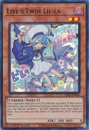 Live☆Twin Lil-la - RA04-EN036 - Super Rare - 1st Edition