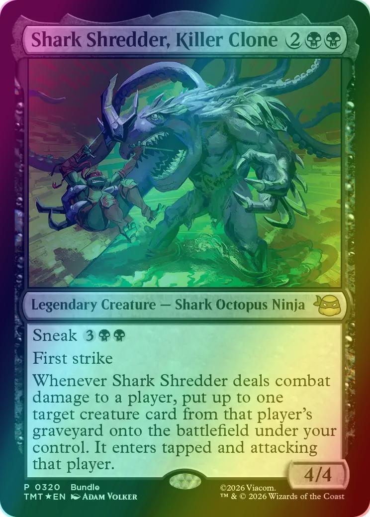 Shark Shredder, Killer Clone [320] [Bundle] [Teenage Mutant Ninja Turtles] [Foil]