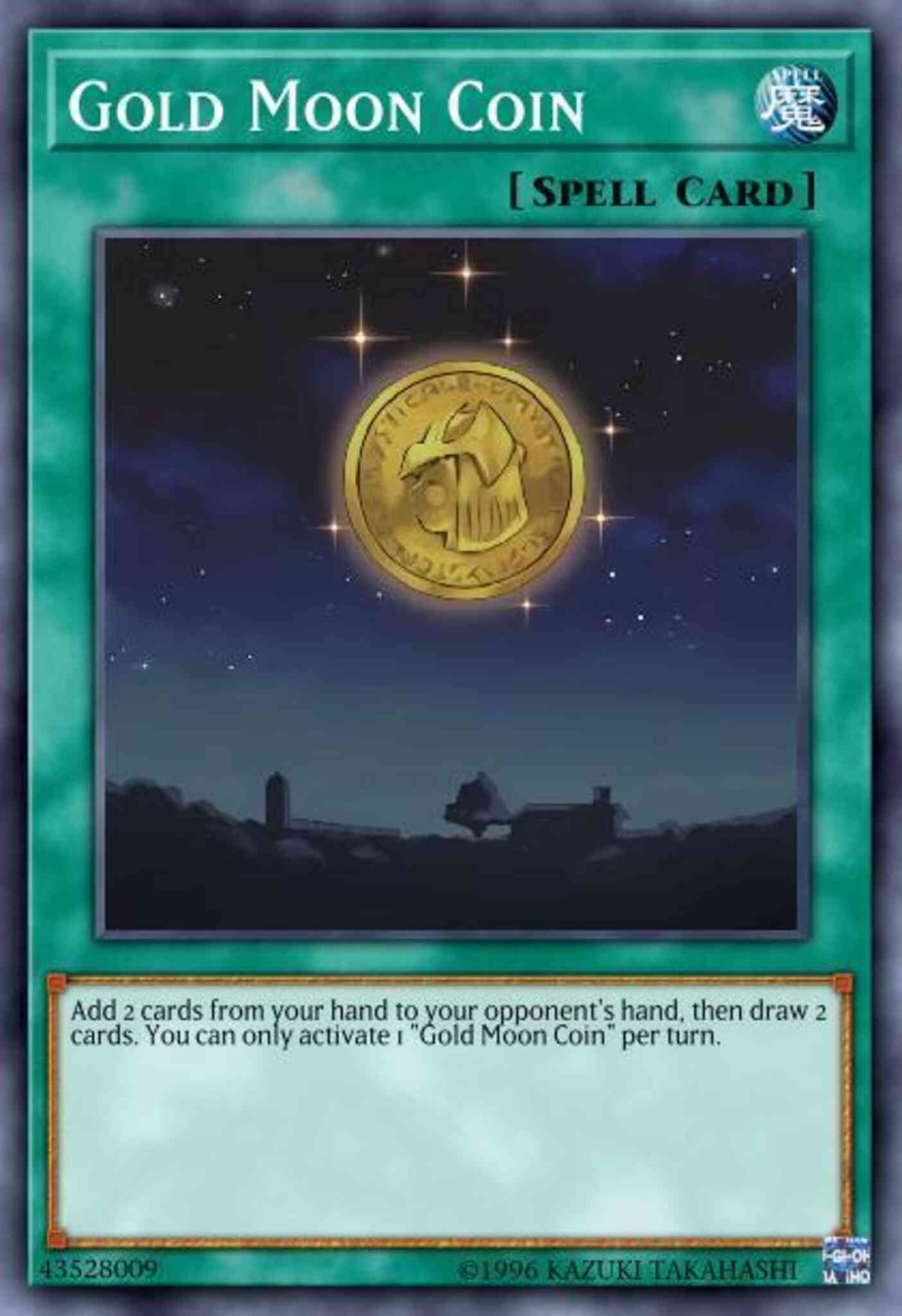 Gold Moon Coin - BLHR-EN003 - Ultra Rare - 1st Edition