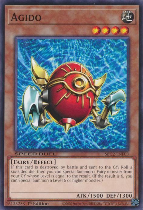 Agido - SBC2-ENF03 - Common - 1st Edition