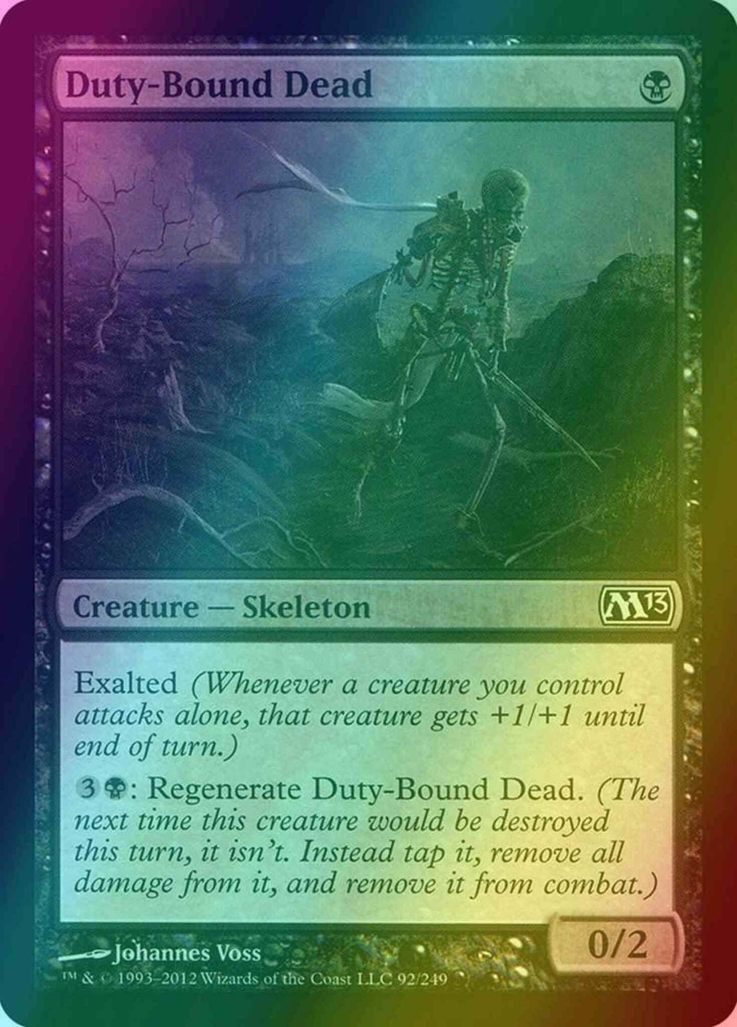 Duty-Bound Dead [92] [Magic 2013] [Foil]