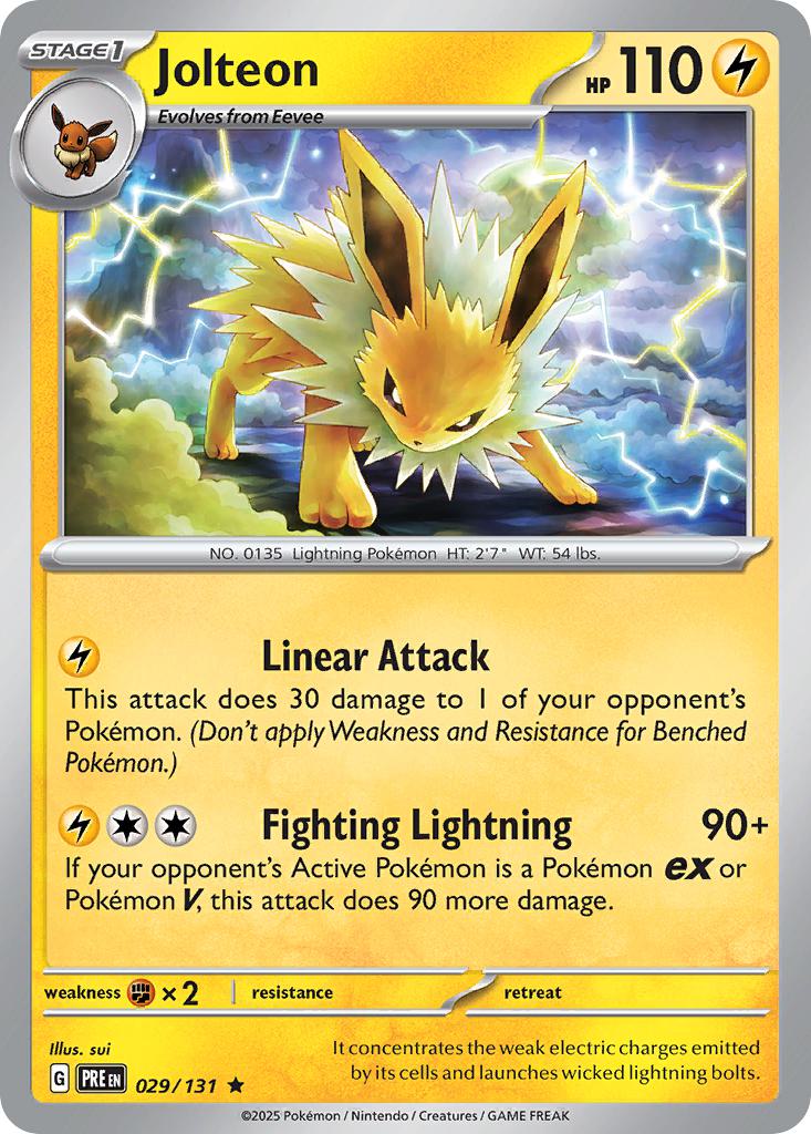 Jolteon - 029/131 - Rare [sv085-029] [Holo]