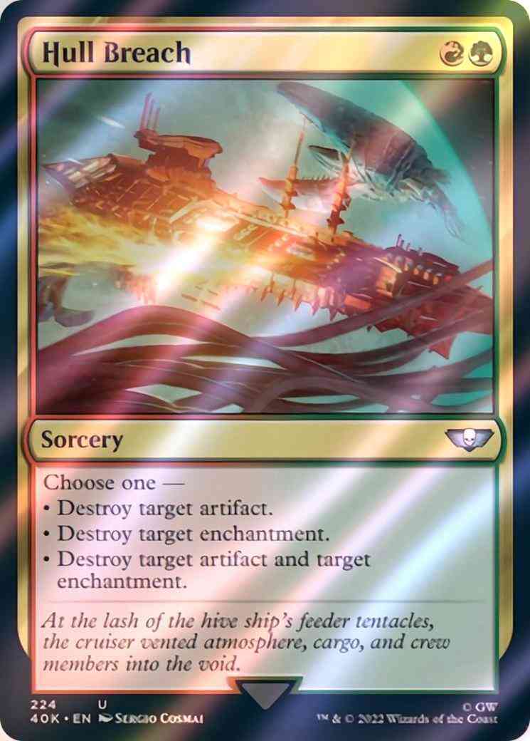 Hull Breach [224] [Universes Beyond: Warhammer 40,000] [Surge Foil]