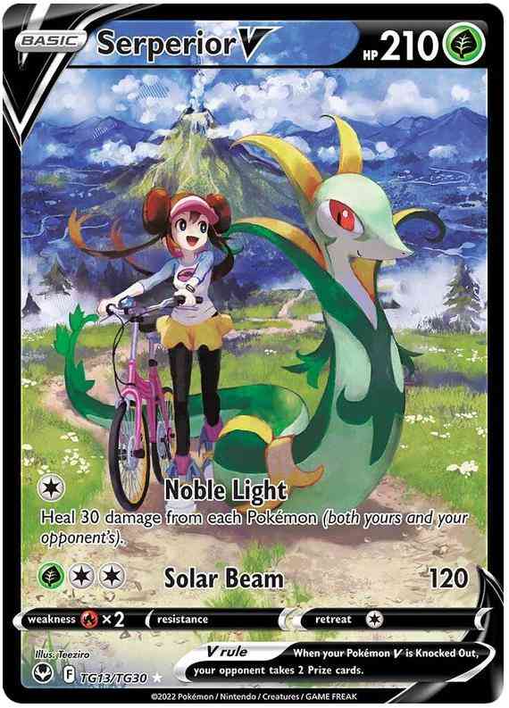 Serperior V - TG13/TG30 - Rare Holo V [swsh12tg-TG13] [Ultra]