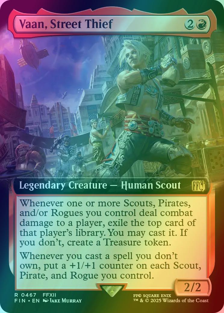 Vaan, Street Thief [467] [Extended Art] [FINAL FANTASY] [Foil]