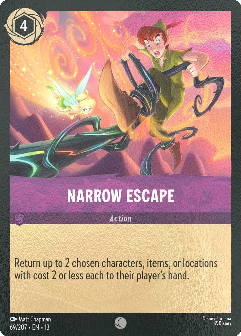 Narrow Escape - 69/204 [Attack of the Vine!] [Cold Foil]