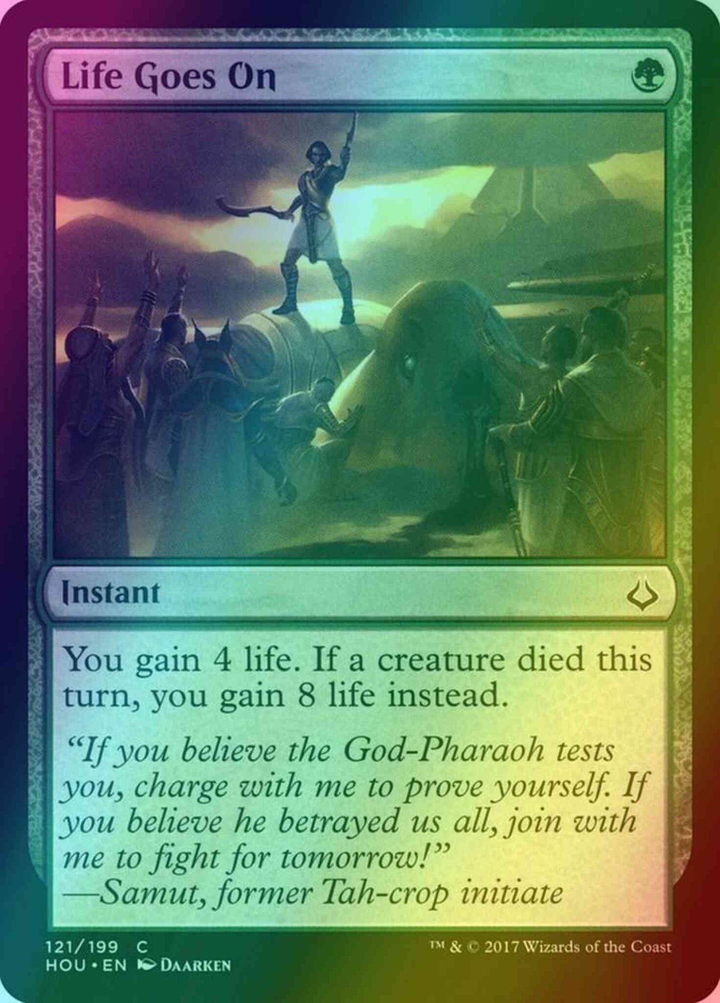 Life Goes On [121] [Hour of Devastation] [Foil]