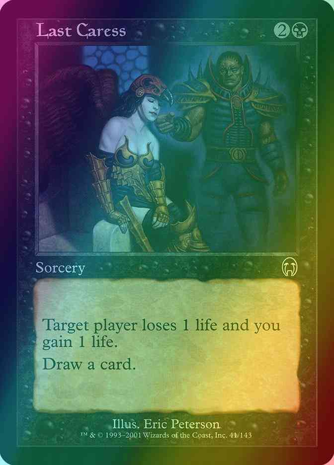 Last Caress [41] [Apocalypse] [Foil]