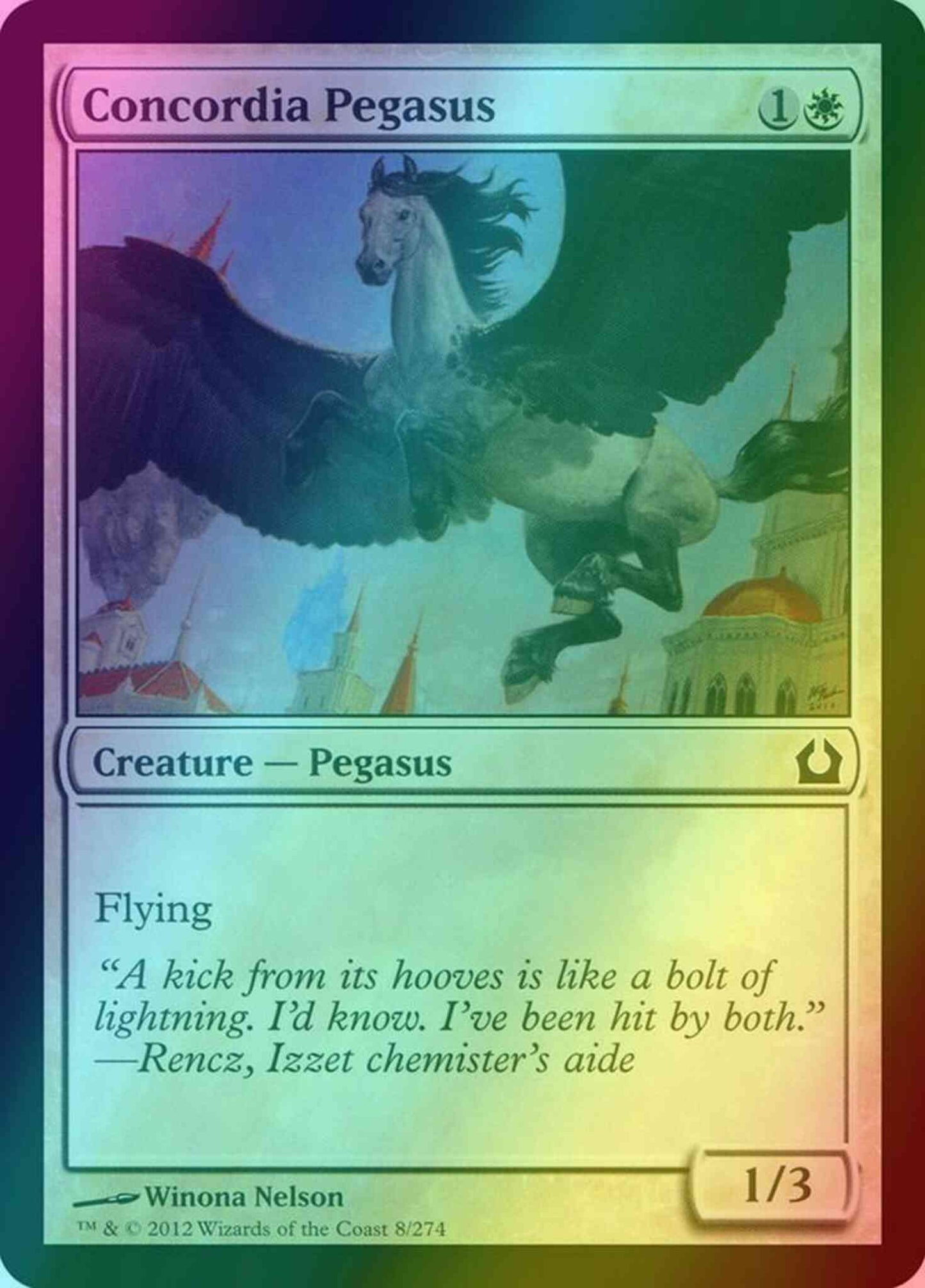 Concordia Pegasus [8] [Return To Ravnica] [Foil]