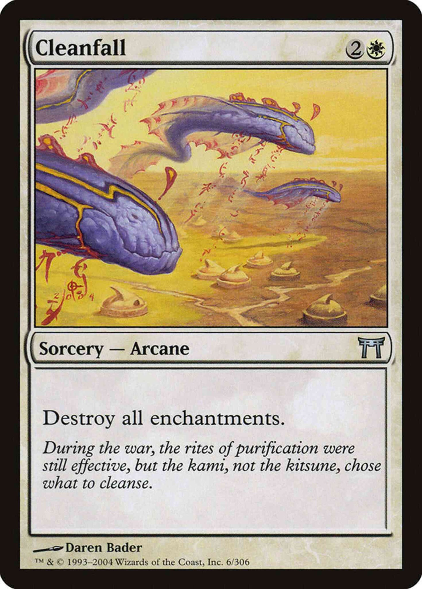 Cleanfall [6] [Champions of Kamigawa] [Non-Foil]