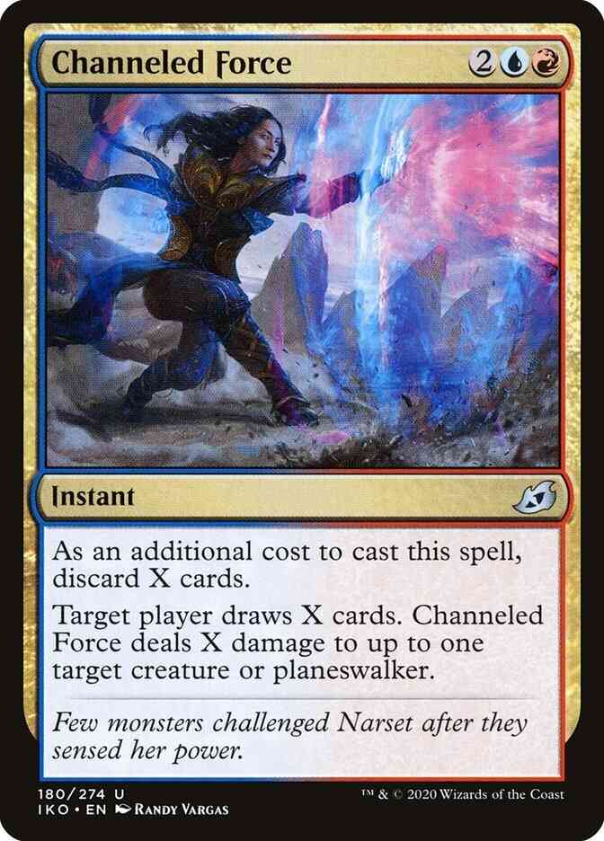 Channeled Force [180] [Ikoria: Lair of Behemoths] [Non-Foil]