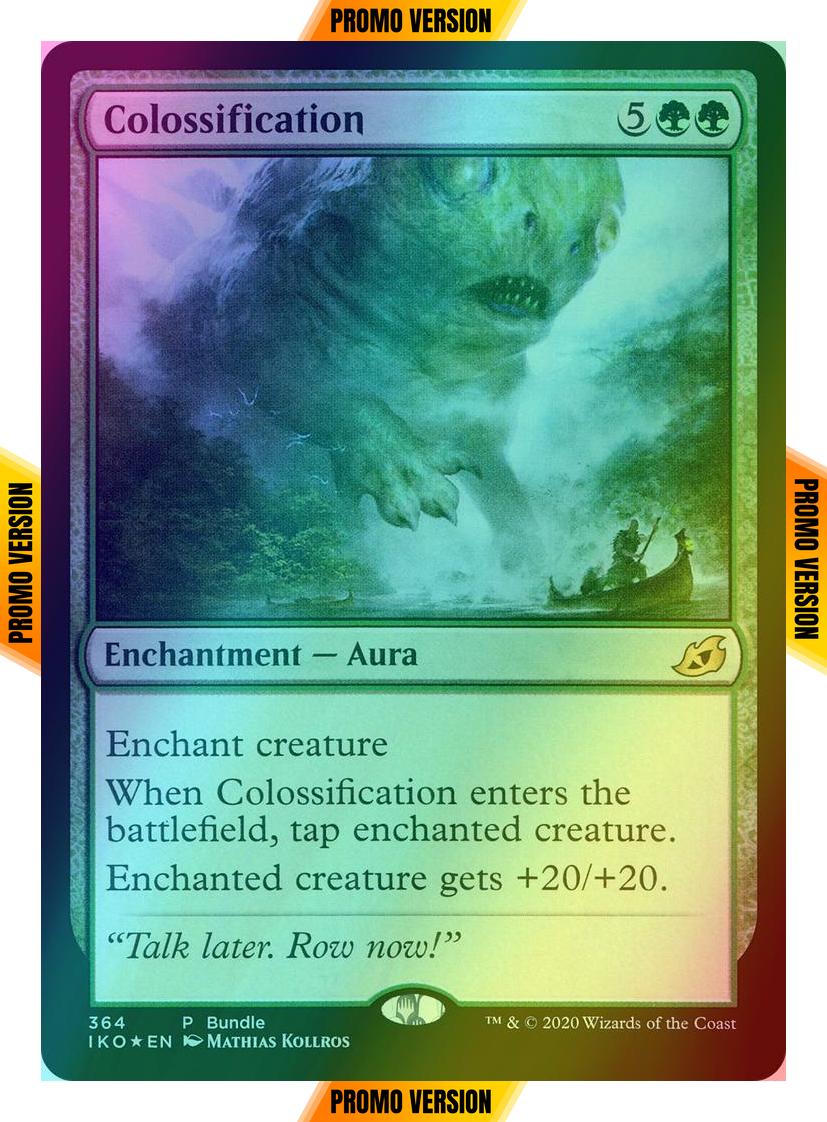 Colossification [364] [Bundle Promo] [Ikoria: Lair of Behemoths] [Foil]