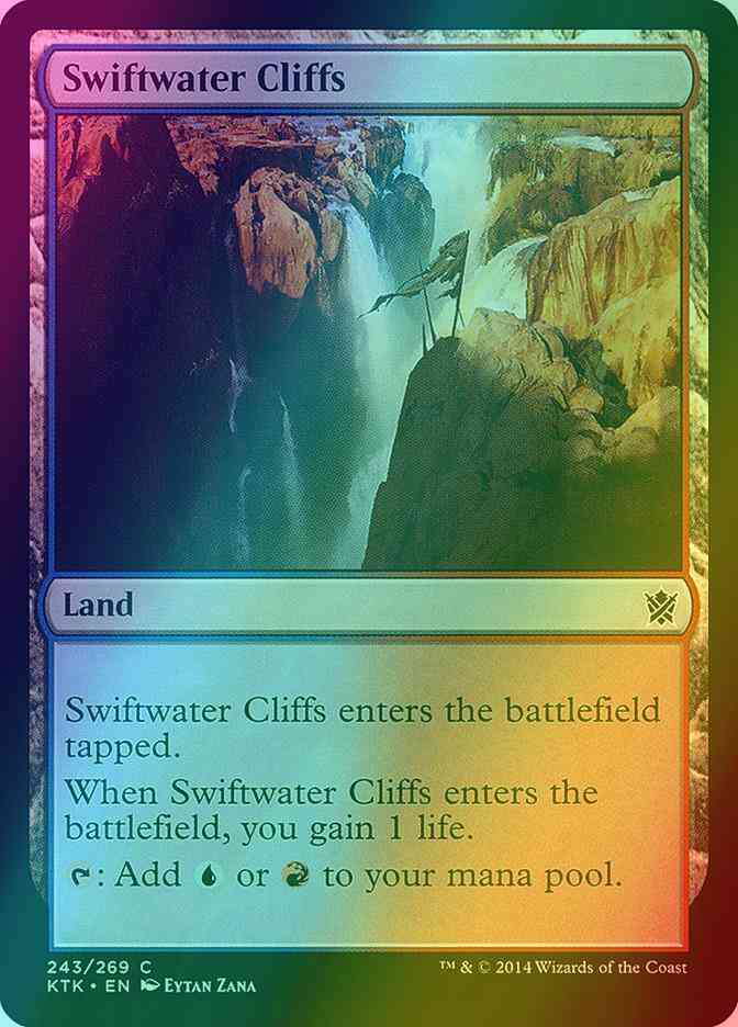 Swiftwater Cliffs [243] [Khans Of Tarkir] [Foil]