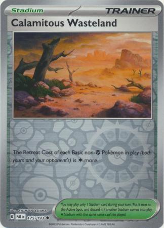 Calamitous Wasteland - 175/193 - Uncommon [sv02-175] [Reverse Holo]