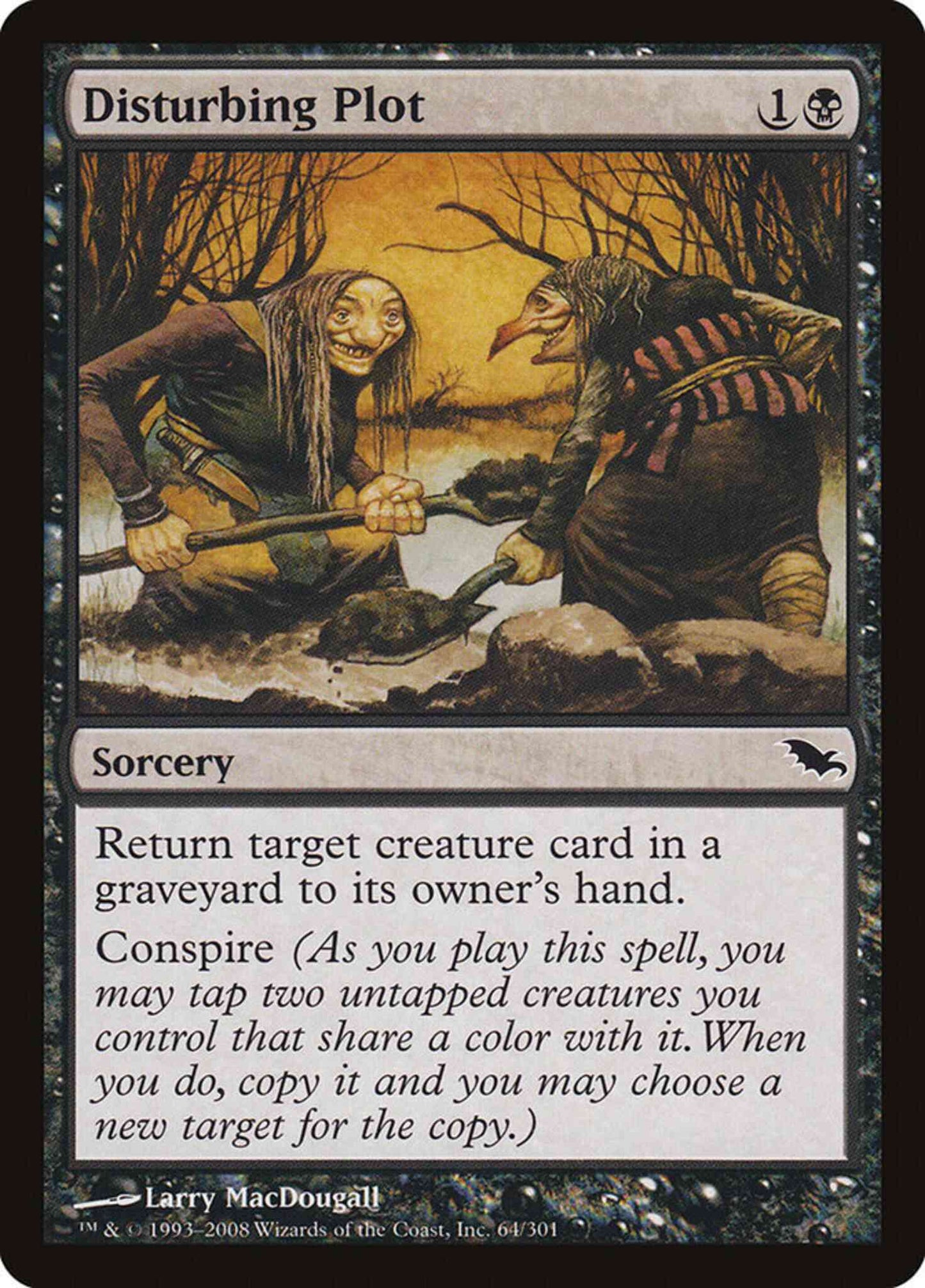 Disturbing Plot [64] [Shadowmoor] [Non-Foil]