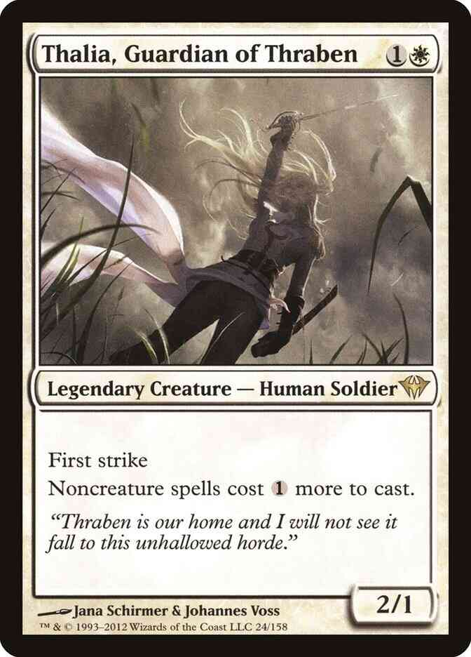 Thalia, Guardian of Thraben [24] [Dark Ascension] [Non-Foil]