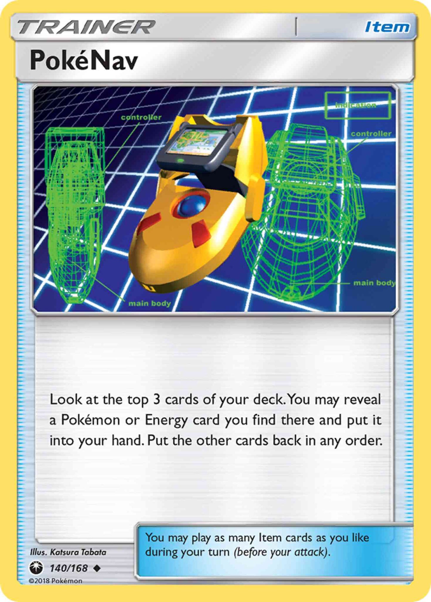 PokéNav - 140/168 - Uncommon [sm7-140] [Non-Holo]