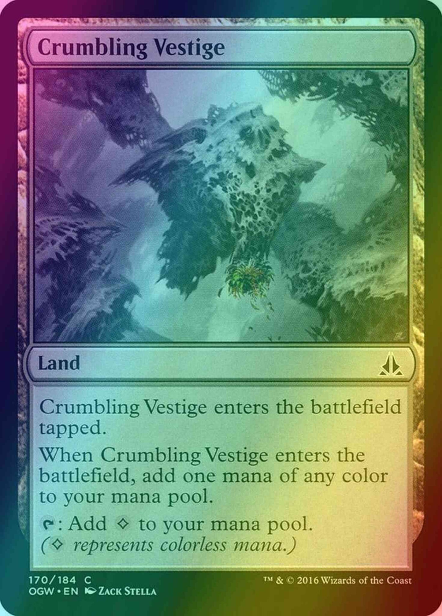 Crumbling Vestige [170] [Oath of the Gatewatch] [Foil]