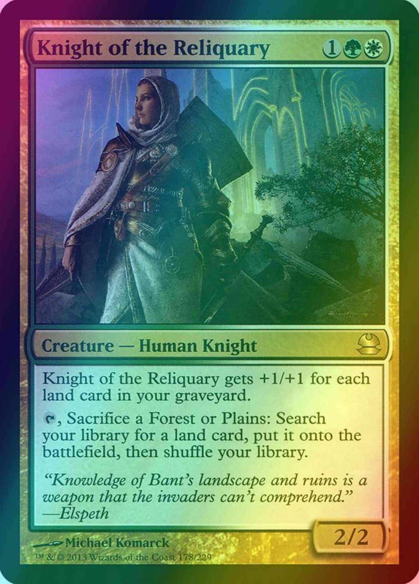 Knight of the Reliquary [178] [Modern Masters] [Foil]