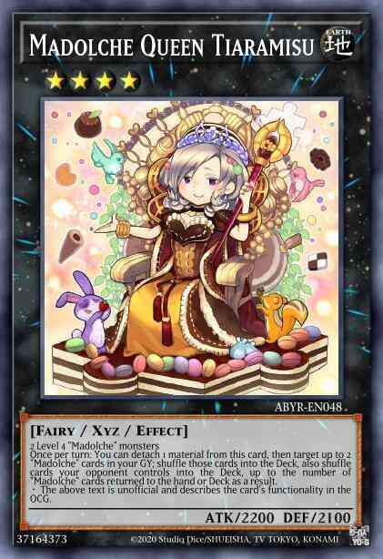 Madolche Queen Tiaramisu - ABYR-EN048 - Ultra Rare - Unlimited