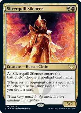Silverquill Silencer [234] [Strixhaven: School of Mages] [Non-Foil]