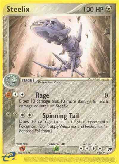 Steelix - 23/100 - Rare [ex2-23] [Non-Holo]