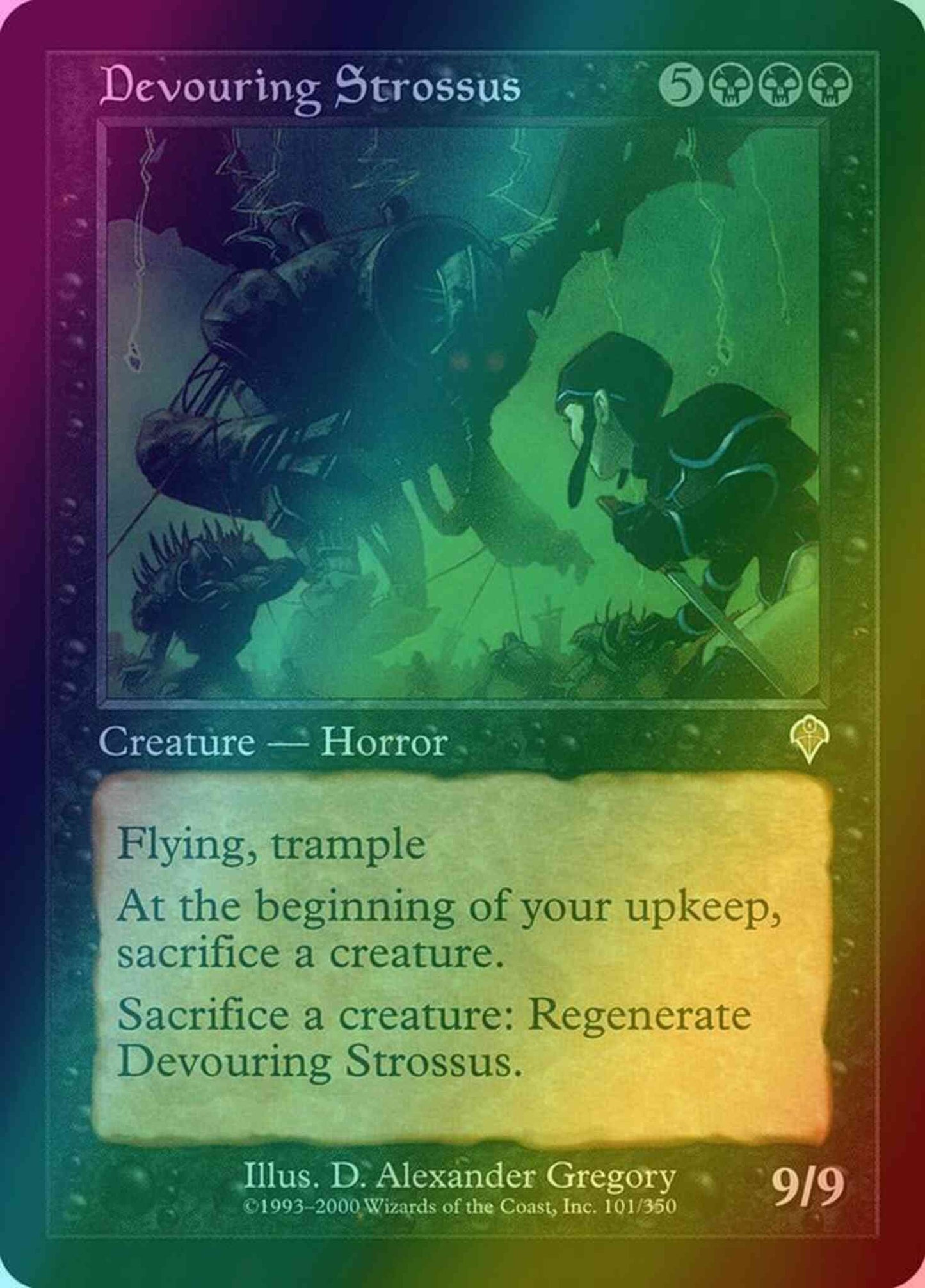 Devouring Strossus [101] [Invasion] [Foil]