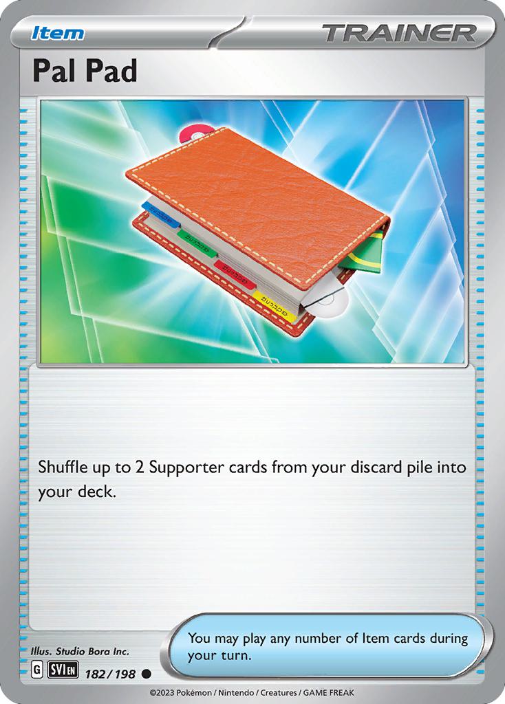 Pal Pad - 182/198 - Common [sv01-182] [Non-Holo]
