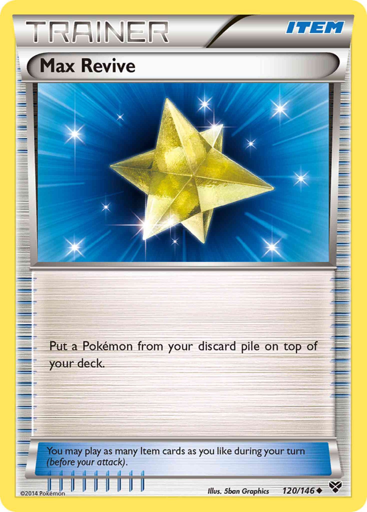 Max Revive - 120/146 - Uncommon [xy1-120] [Non-Holo]