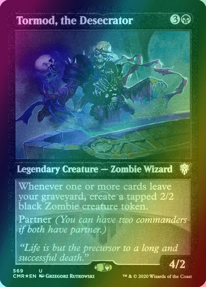 Tormod, the Desecrator [569] [Commander Legends] [Etched Foil]