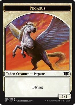 Kor Soldier Token (04) // Pegasus Token (05) [Commander 2014 Tokens] [Non-Foil]