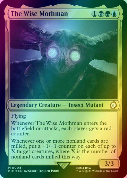 mothman card mtg The Wise [4] [Fallout] [Foil] – Face to Face Games each player gets a Type:Tidus Yuna's Guardian - Counter Blitz MTG Jumpstart Mtg Best Red Card