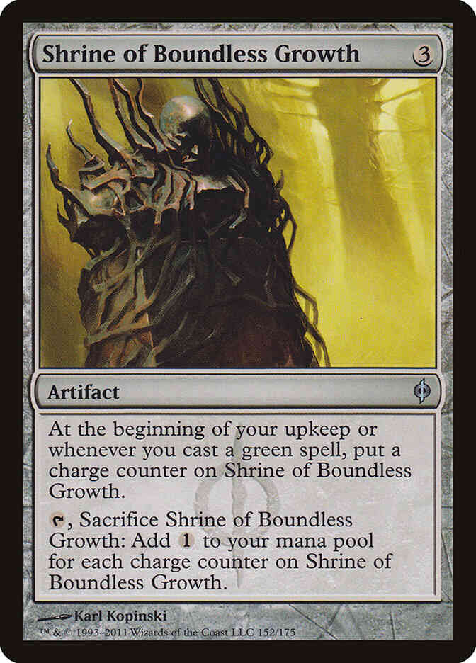 Shrine of Boundless Growth [152] [New Phyrexia] [Non-Foil]
