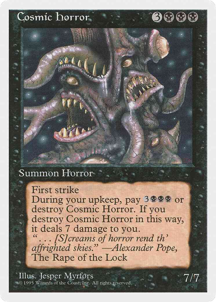 Cosmic Horror [126] [Fourth Edition] [Non-Foil]