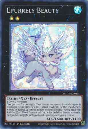 Epurrely Beauty - AMDE-EN015 - Super Rare - 1st Edition