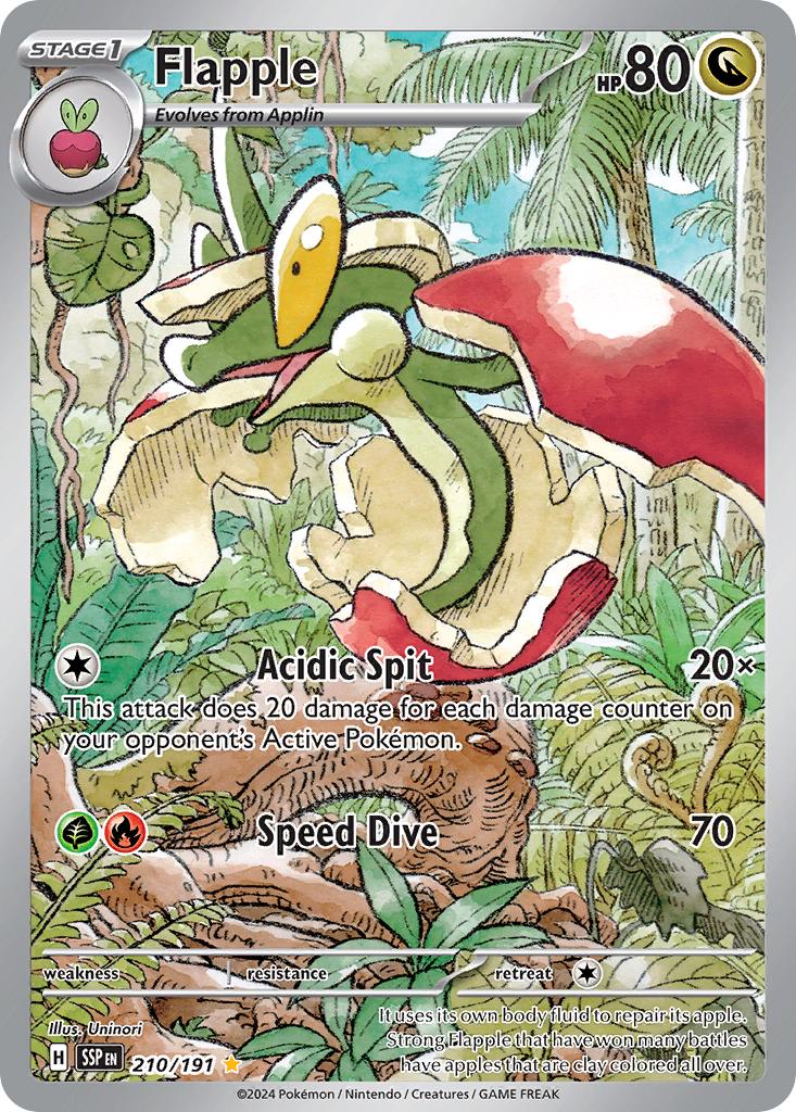 Flapple - 210/191 - Illustration Rare [sv08-210] [Ultra]