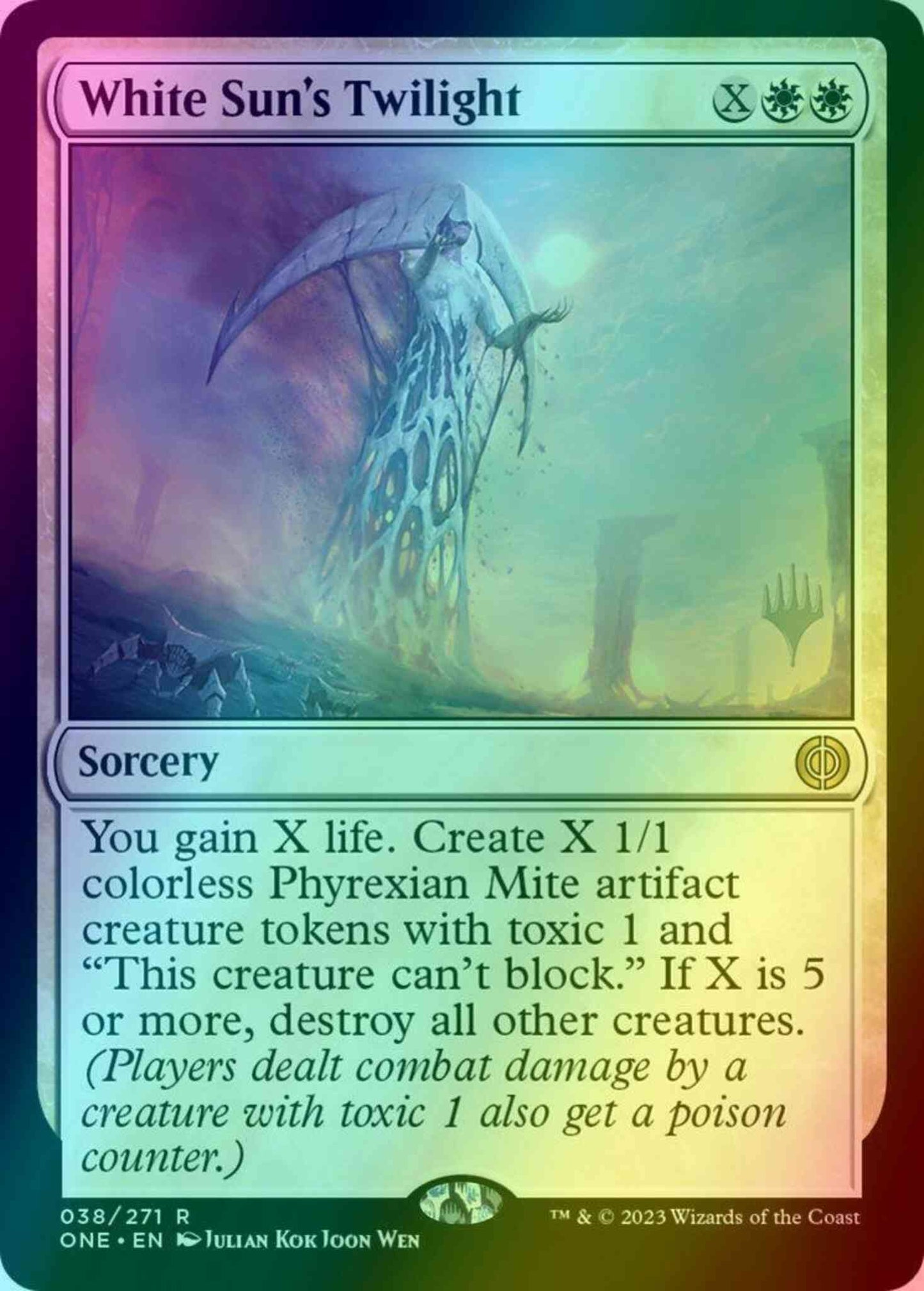 White Sun's Twilight [38p] [Promo Pack] [Phyrexia: All Will Be One: Promos] [Foil]